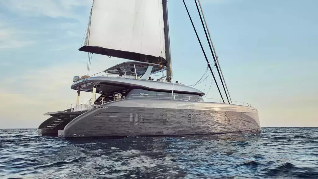 GreyB by Sunreef Yachts - Special Offer for a private Sailing Catamaran Rental in St Georges with a crew