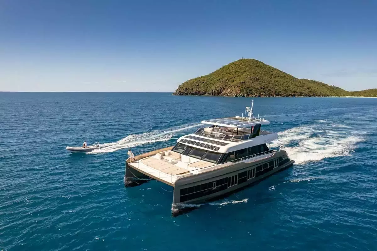 Sol by Sunreef Yachts - Private Luxury Catamaran Charter in USVI – Special Offer at Boatcrowd