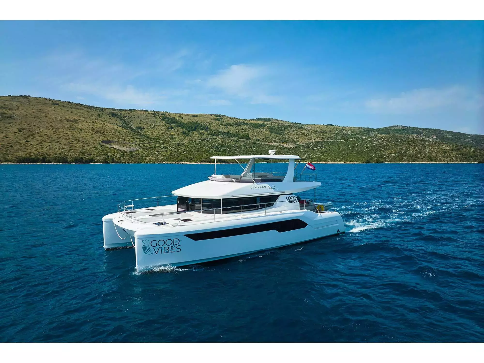 Good Vibes by Leopard Catamarans - Special Offer for a private Power Catamaran Charter in Split with a crew