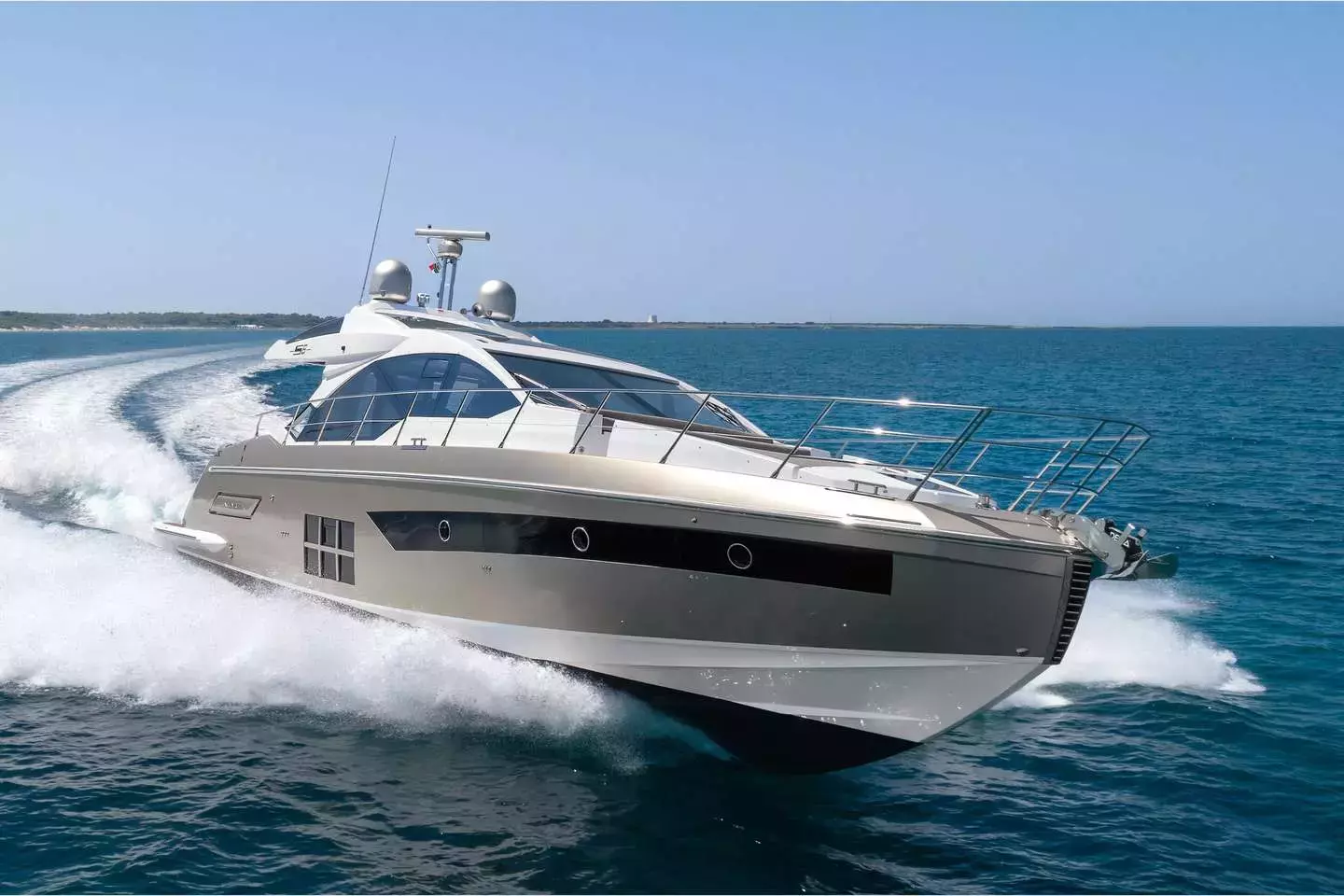 Leda by Azimut - Special Offer for a private Motor Yacht Charter in Zadar with a crew
