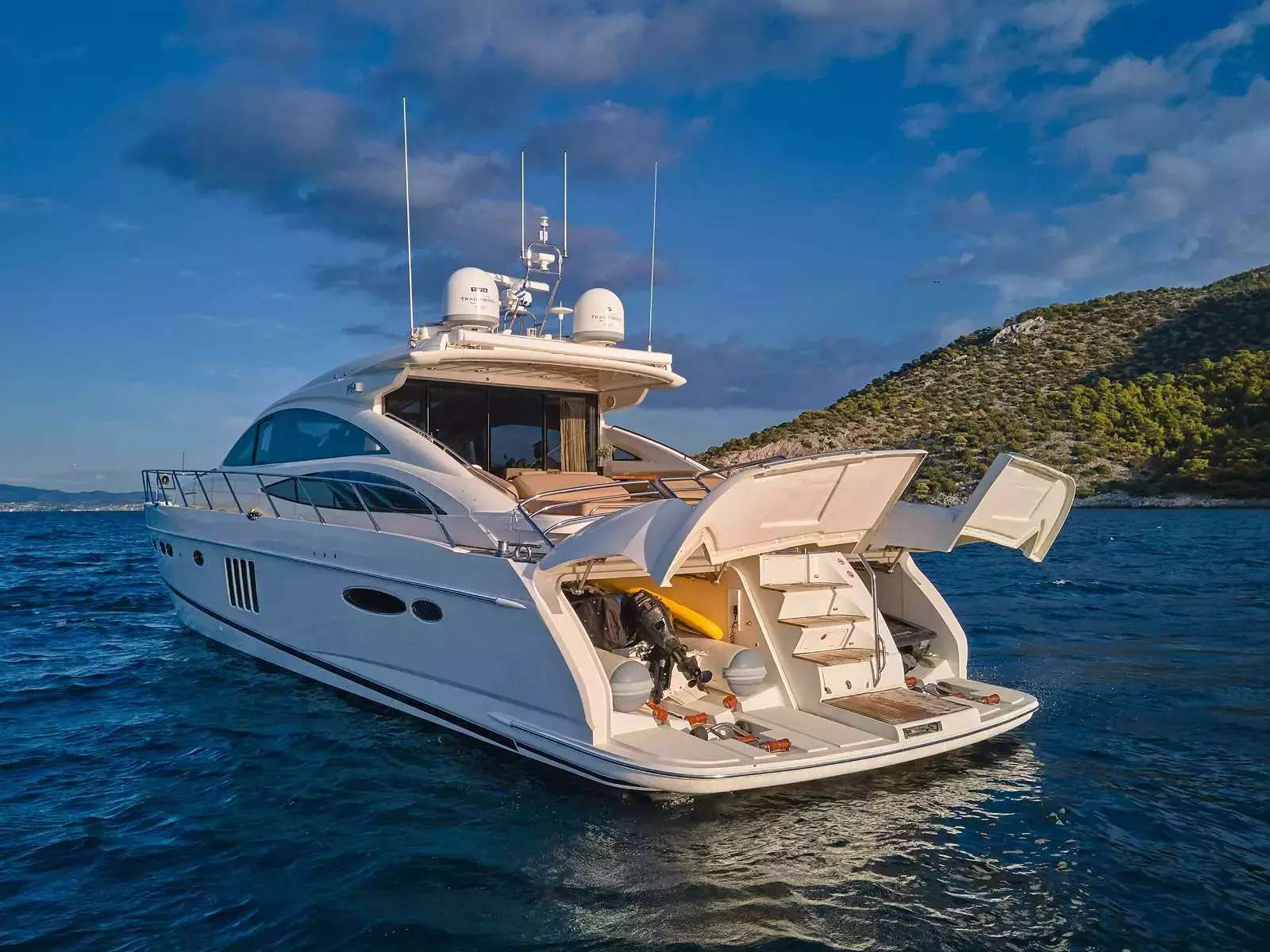 Estia One by Princess - Special Offer for a private Motor Yacht Charter in Corfu with a crew