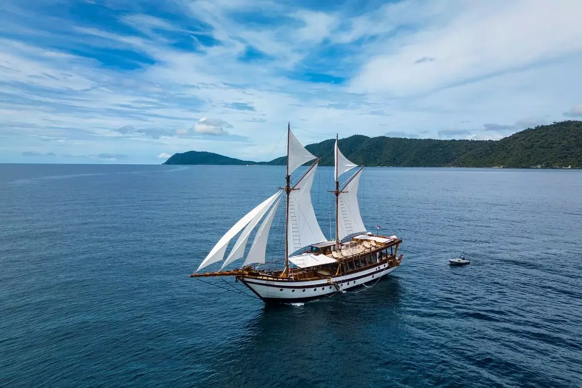 Majik by Yann Martinie - Special Offer for a private Motor Sailer Charter in Bali with a crew