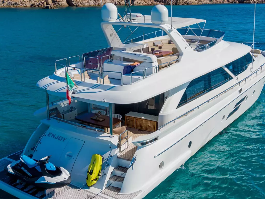 Enjoy by Marco Polo - Special Offer for a private Motor Yacht Charter in Rome with a crew