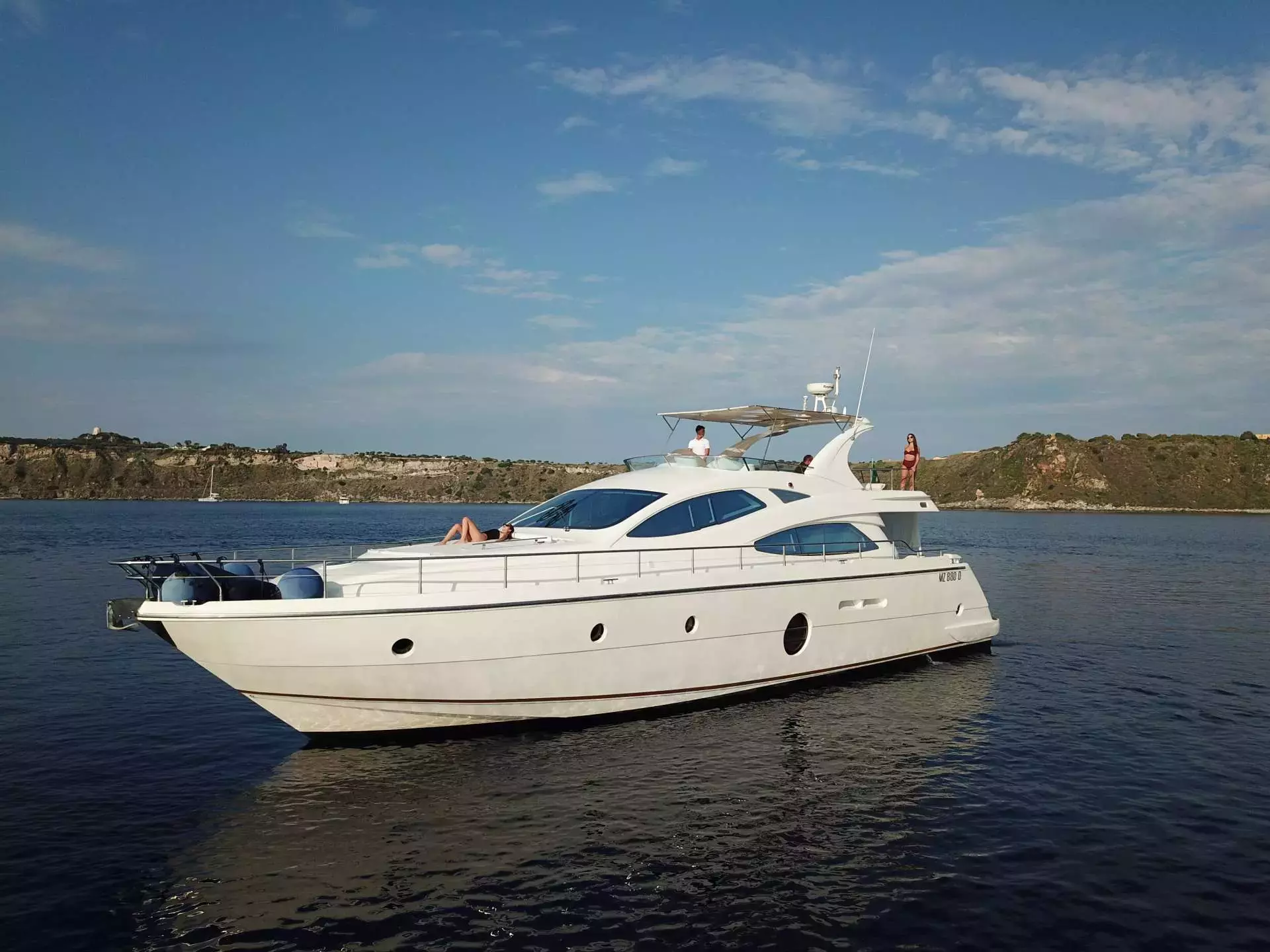 Marylin by Aicon - Special Offer for a private Motor Yacht Charter in Gaeta with a crew