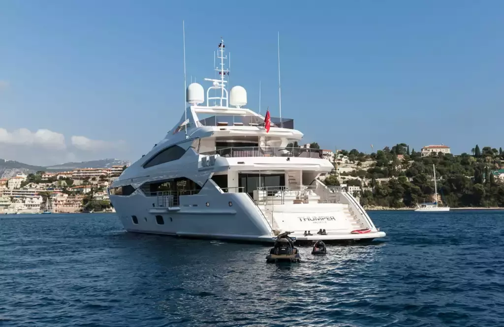 Thumper by Sunseeker - Special Offer for a private Superyacht Charter in Monte Carlo with a crew
