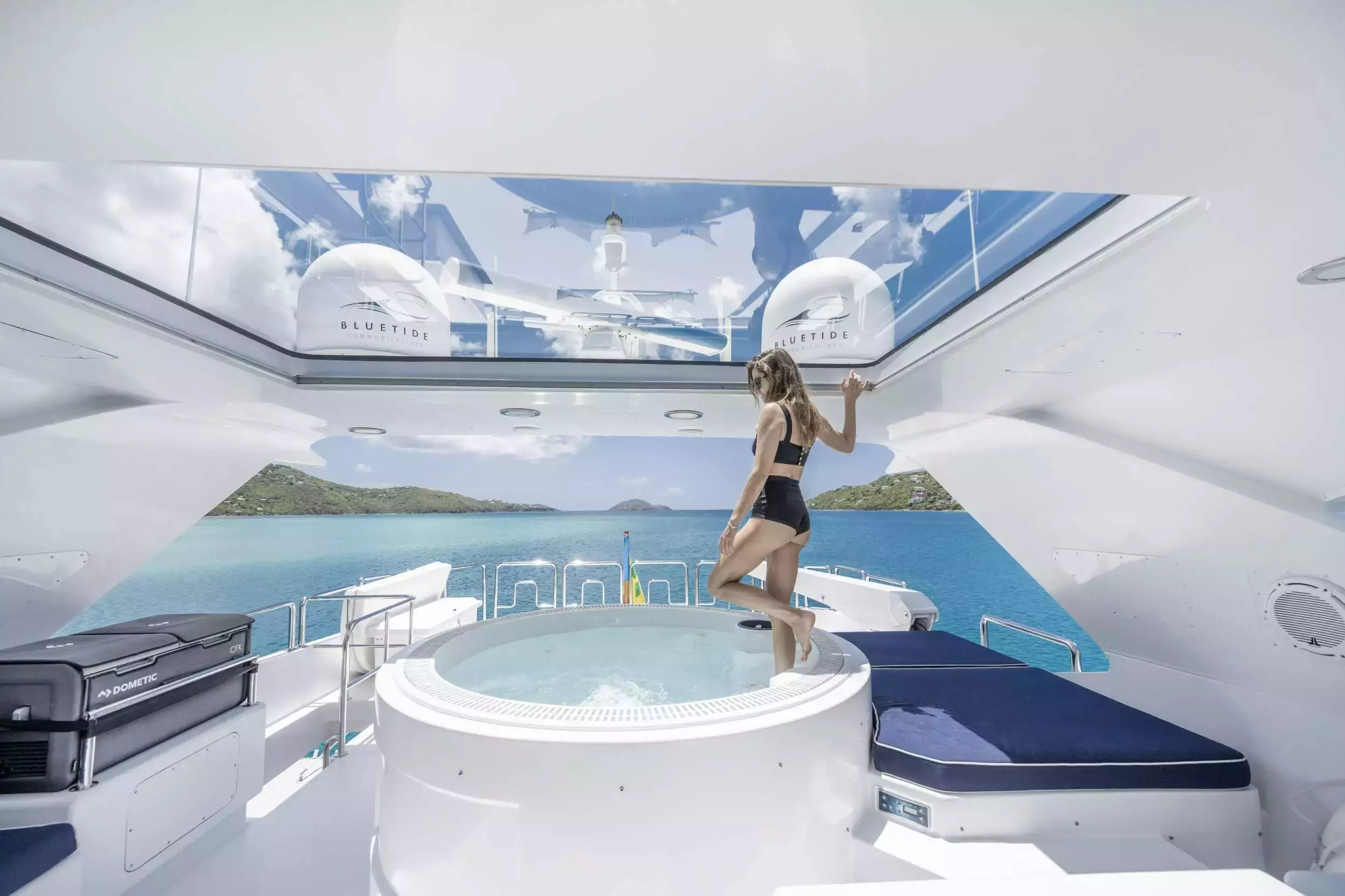Outta Touch by Intermarine – Private Motor Yacht Charter in St Thomas – Special Offer at Boatcrowd