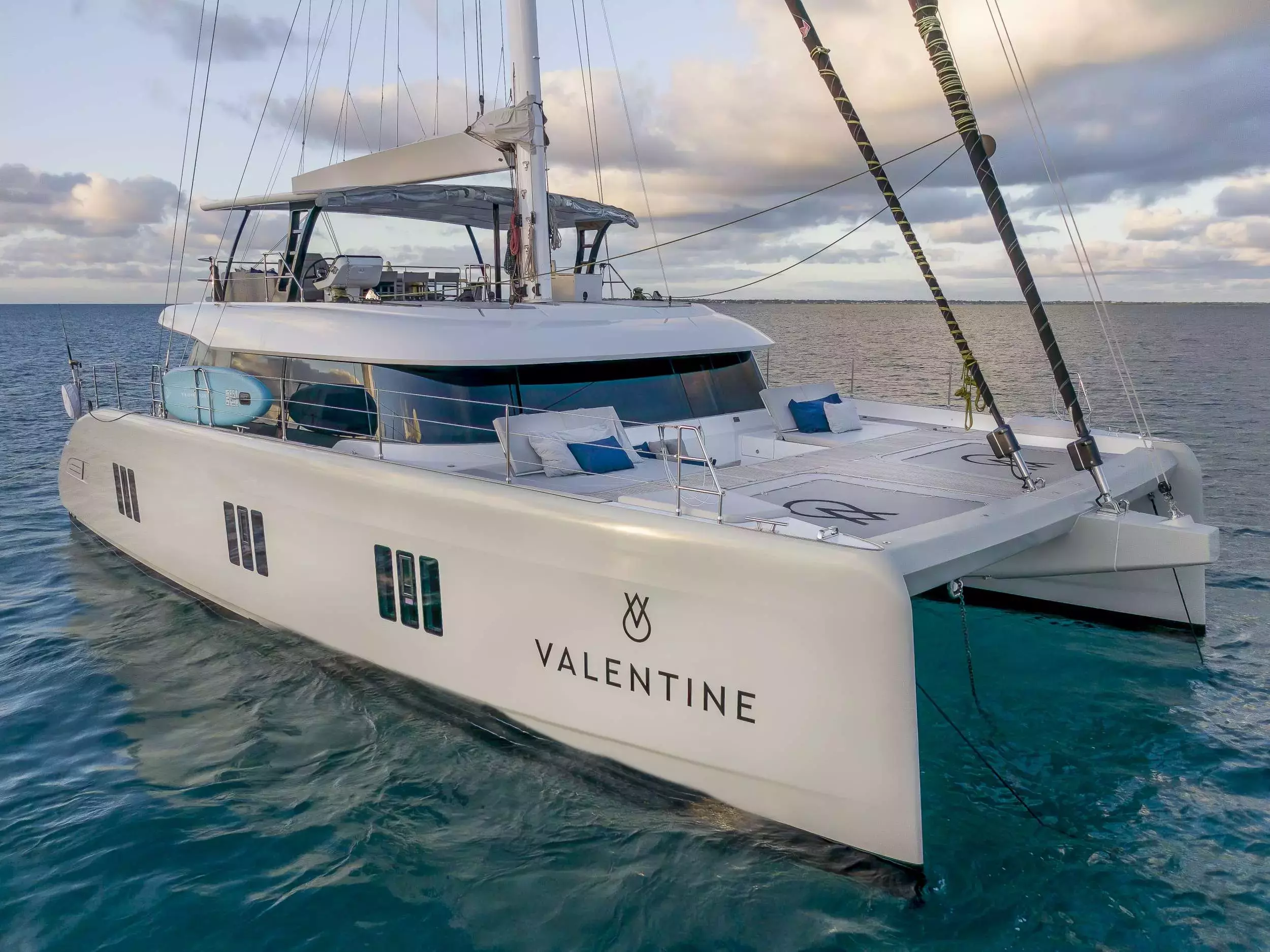 Valentine by Sunreef Yachts - Special Offer for a private Power Catamaran Charter in Virgin Gorda with a crew