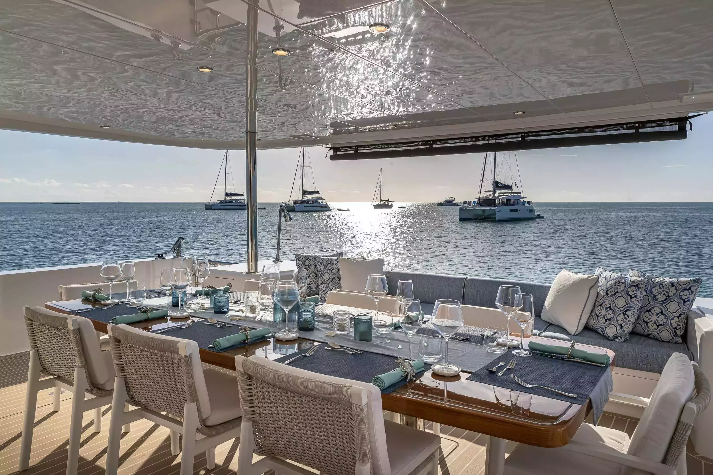 Omakase by Horizon - Top rates for a Charter of a private Power Catamaran in British Virgin Islands