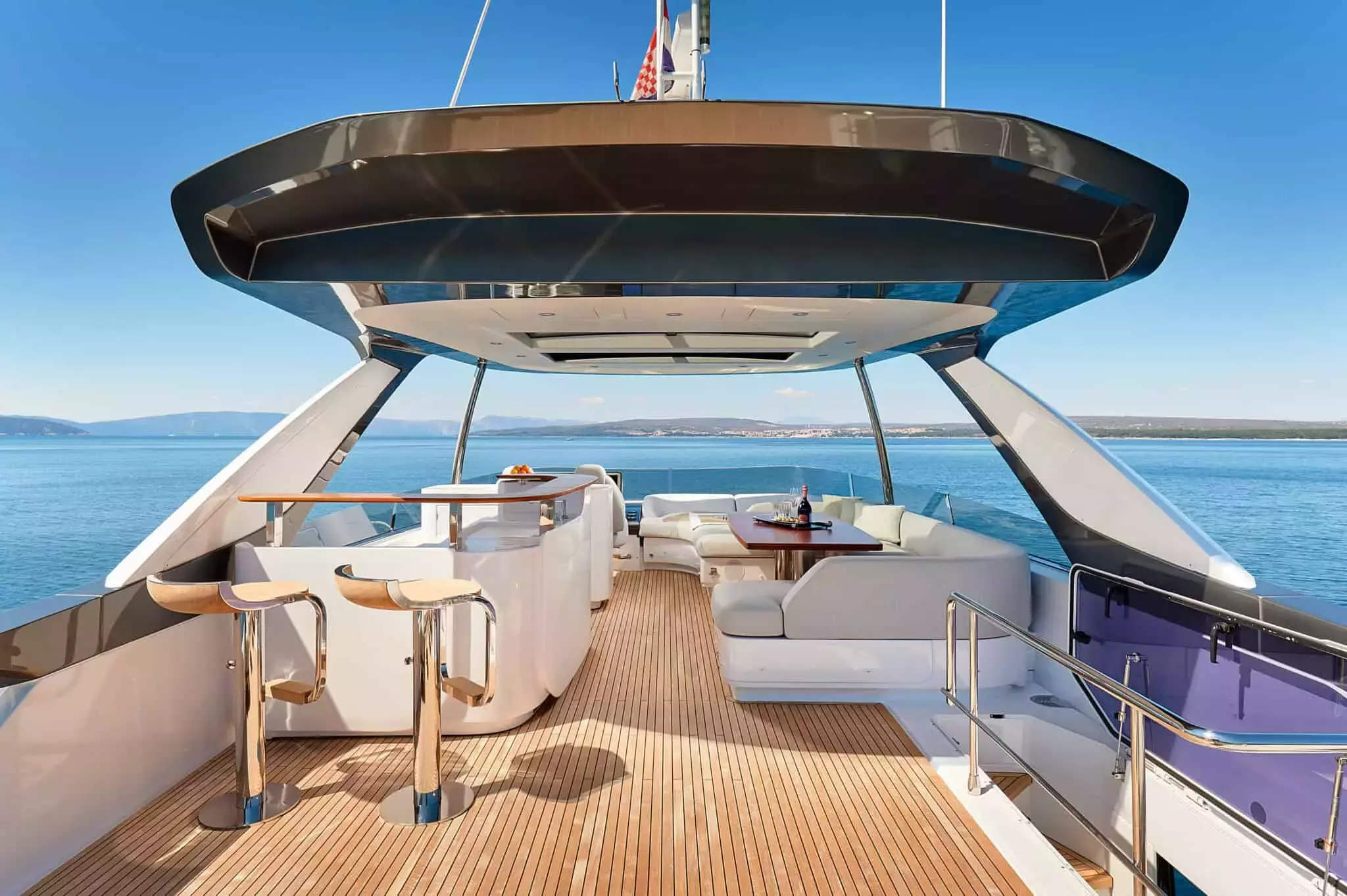 AZ Fly by Azimut - Special Offer for a private Motor Yacht Charter in Split with a crew