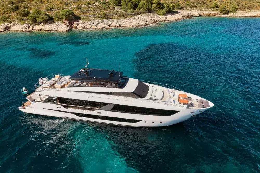 B.A.13 by Ferretti - Special Offer for a private Superyacht Rental in Dubrovnik with a crew