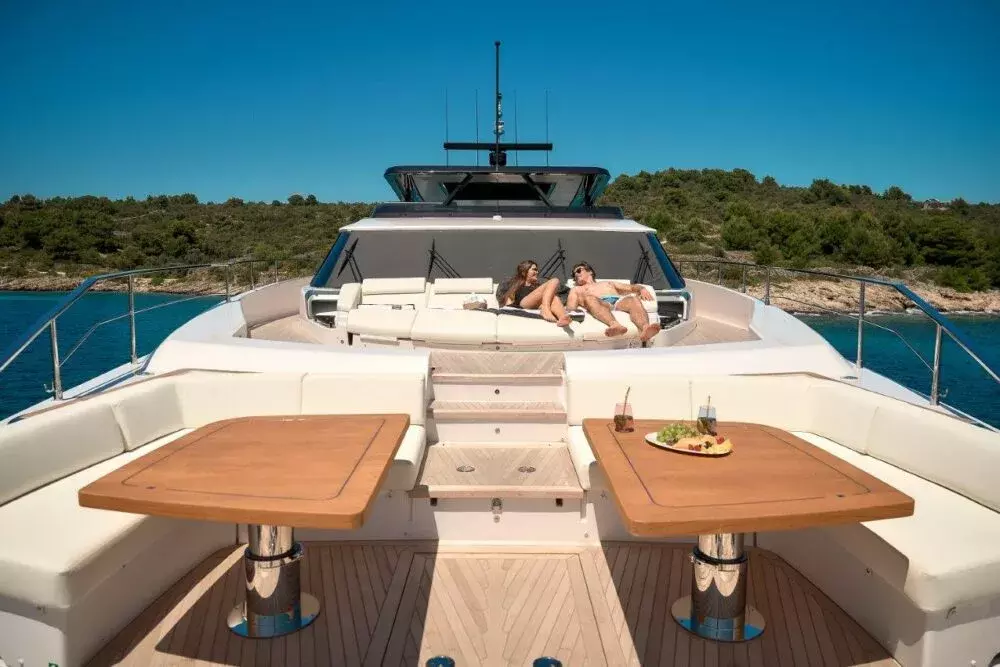 B.A.13 by Ferretti - Special Offer for a private Superyacht Charter in Zadar with a crew