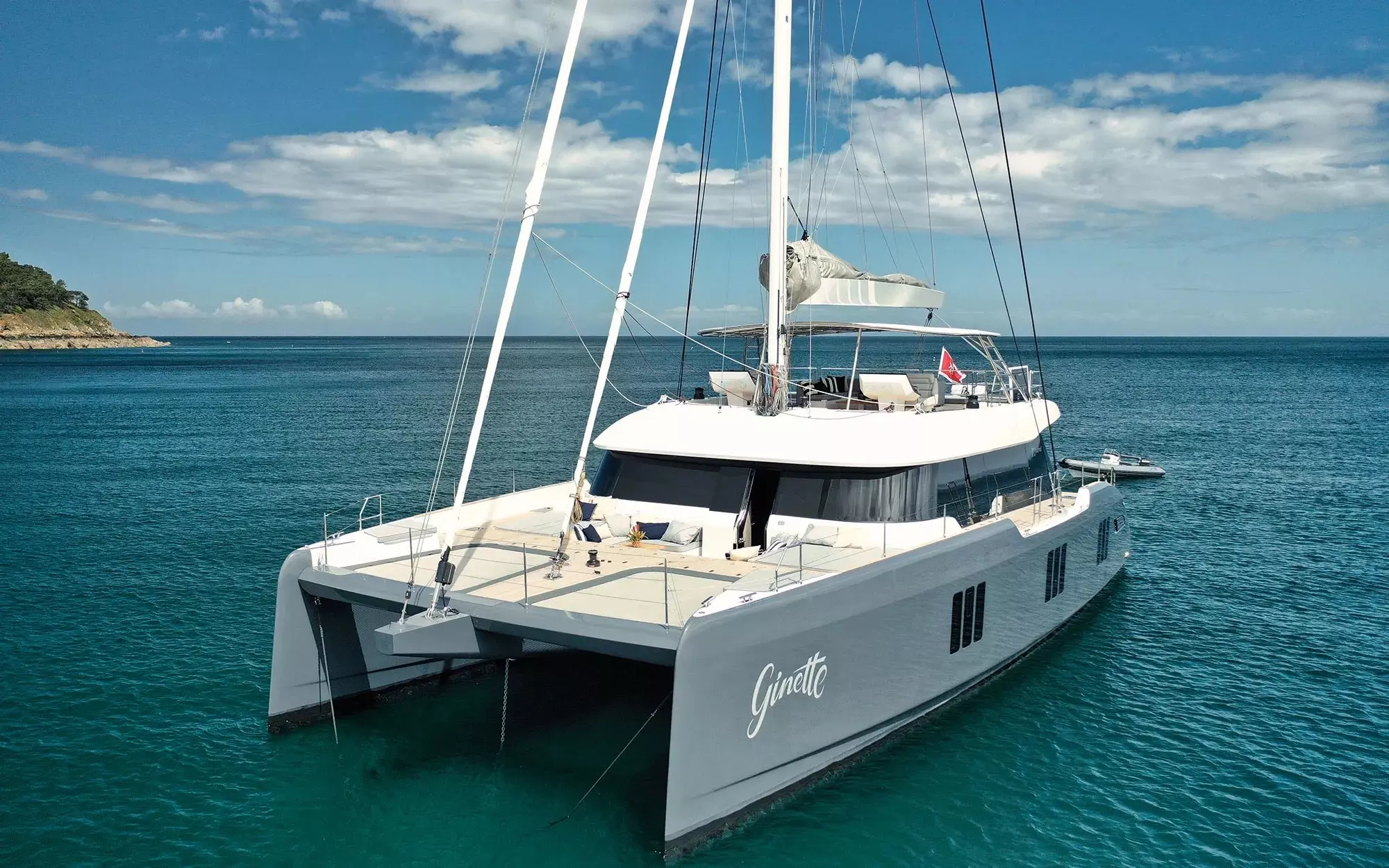 Ginette by Sunreef Yachts - Special Offer for a private Luxury Catamaran Charter in Tahiti with a crew