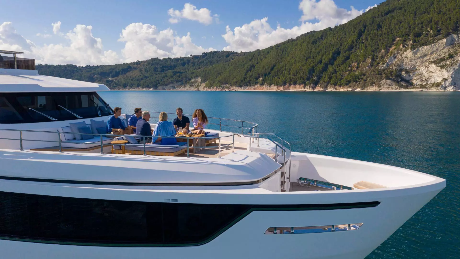 Rare Gem by Custom Line - Special Offer for a private Motor Yacht Charter in St Tropez with a crew
