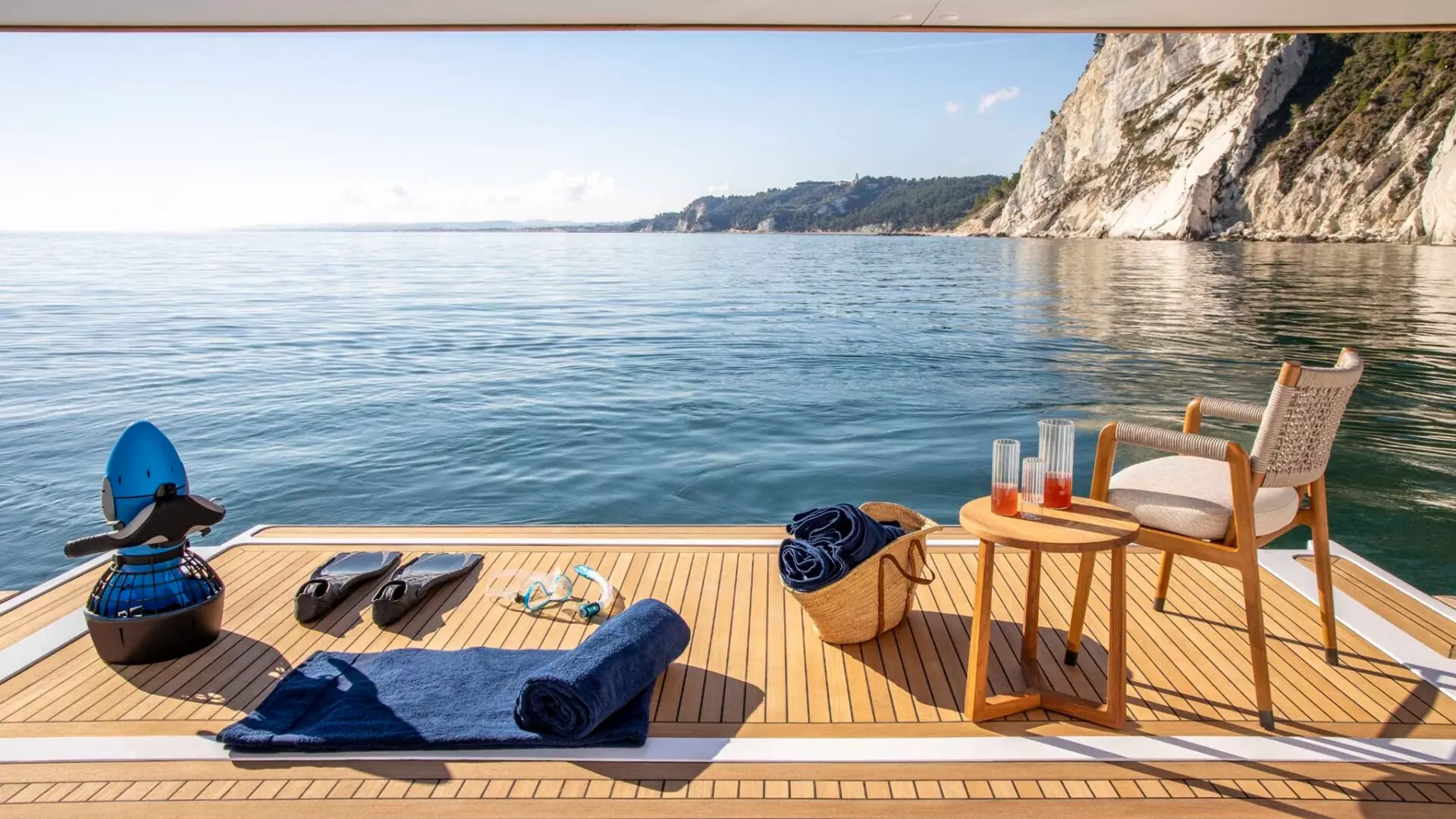 Rare Gem by Custom Line - Special Offer for a private Motor Yacht Charter in Corsica with a crew