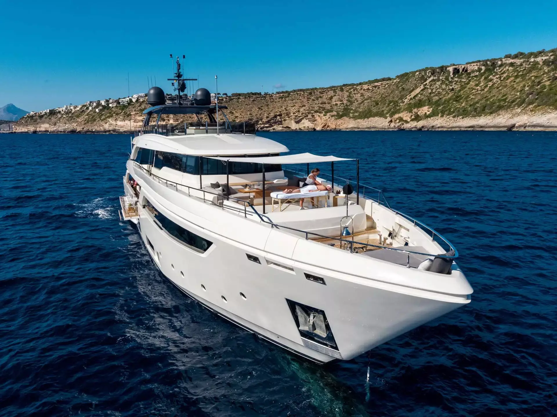 Paloma by Custom Line - Special Offer for a private Superyacht Charter in St Tropez with a crew
