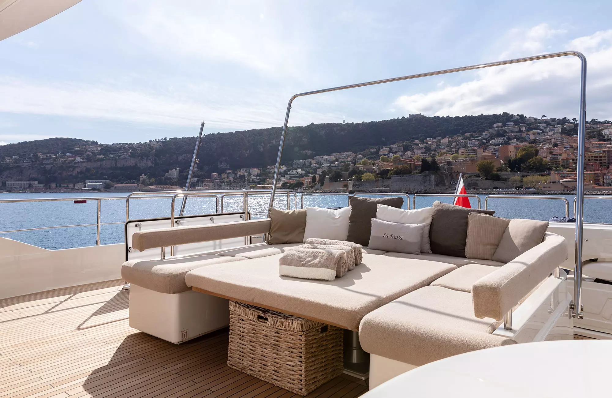 La Pausa by Ferretti - Special Offer for a private Motor Yacht Charter in Corsica with a crew