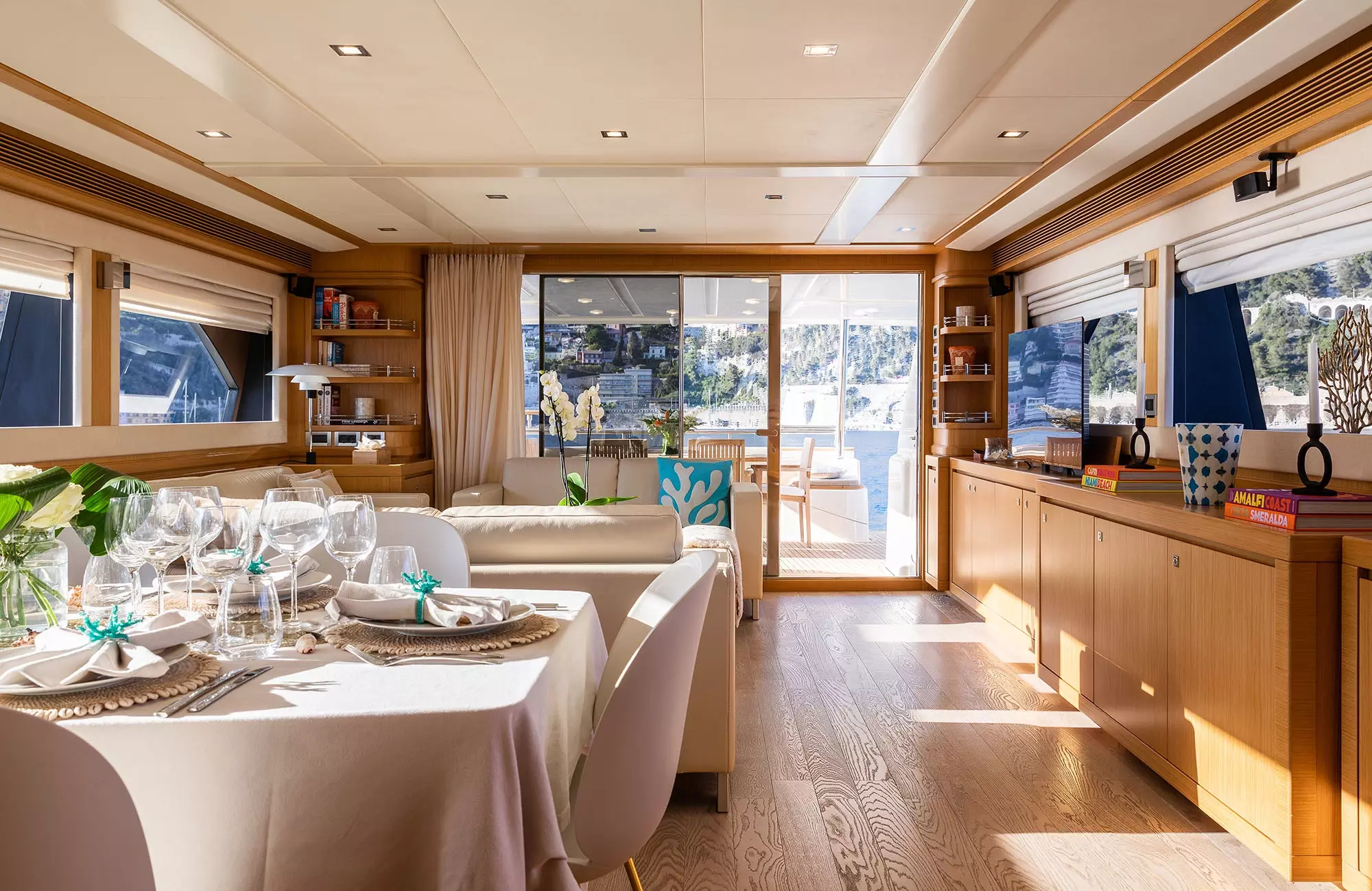 La Pausa by Ferretti - Special Offer for a private Motor Yacht Charter in St Tropez with a crew
