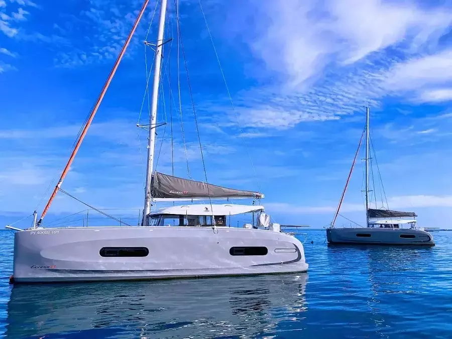 Here Matai by Excess - Special Offer for a private Sailing Catamaran Rental in Bora Bora with a crew