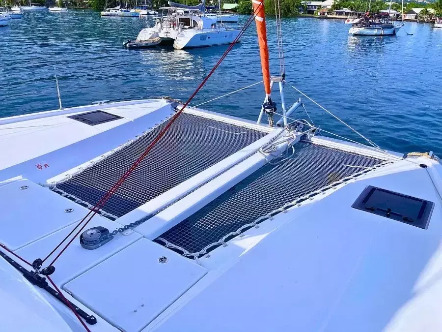 Here Matai by Excess - Special Offer for a private Sailing Catamaran Rental in Bora Bora with a crew