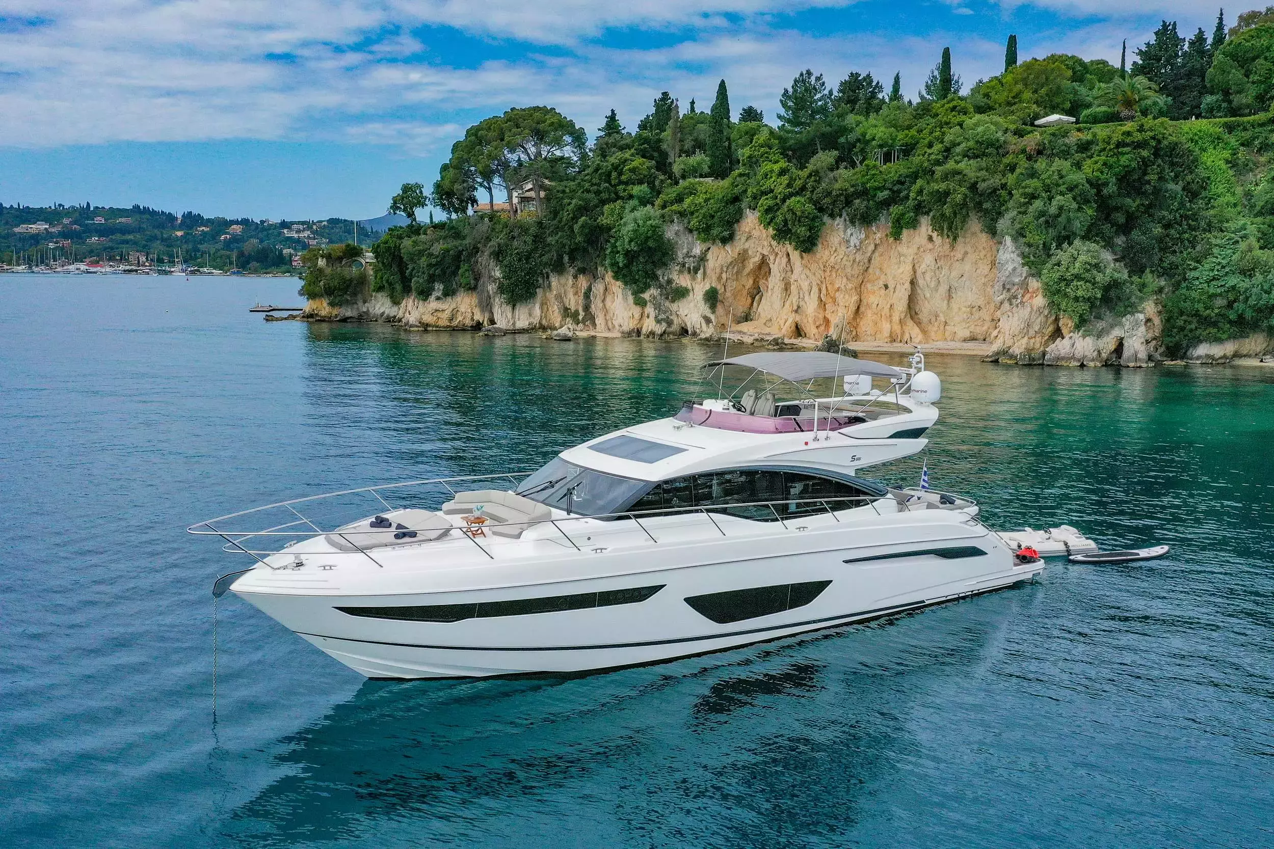 Far & Away by Princess – Private Motor Yacht Charter in Corfu – Special Offer at Boatcrowd