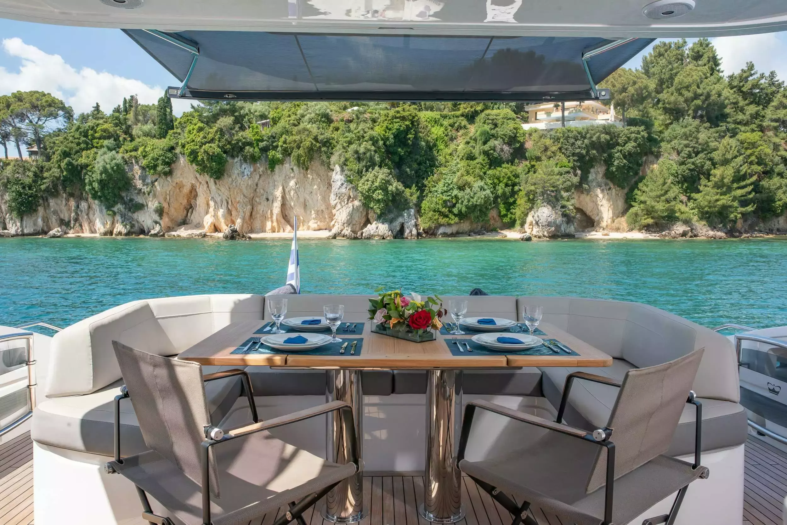 Far & Away by Princess – Private Motor Yacht Charter in Corfu – Special Offer at Boatcrowd