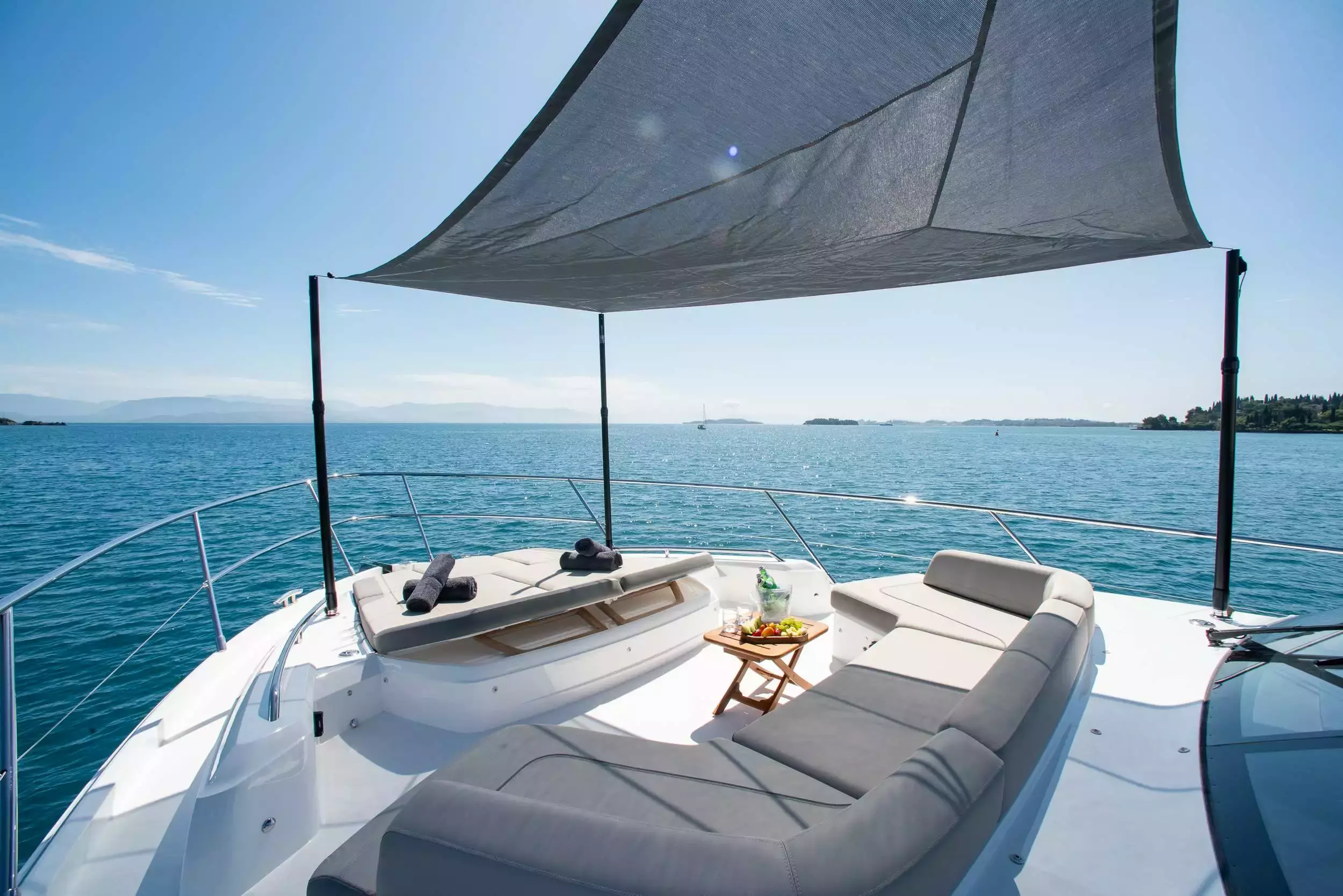 Far & Away by Princess – Private Motor Yacht Charter in Corfu – Special Offer at Boatcrowd