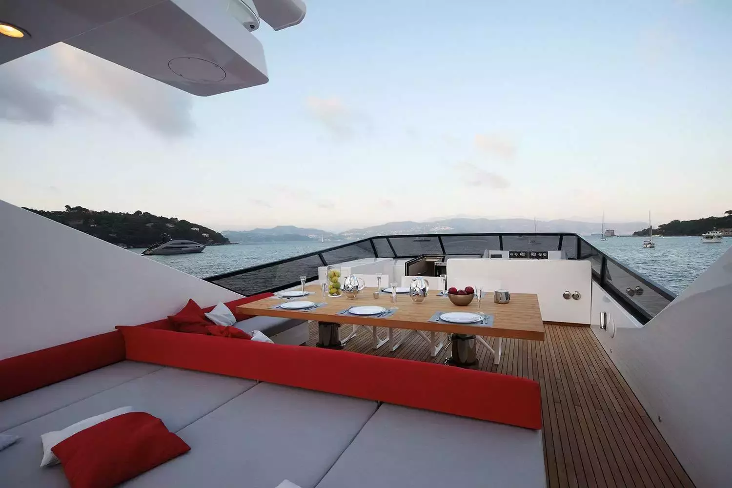 Aurora by Tecnomar - Special Offer for a private Motor Yacht Charter in Corfu with a crew