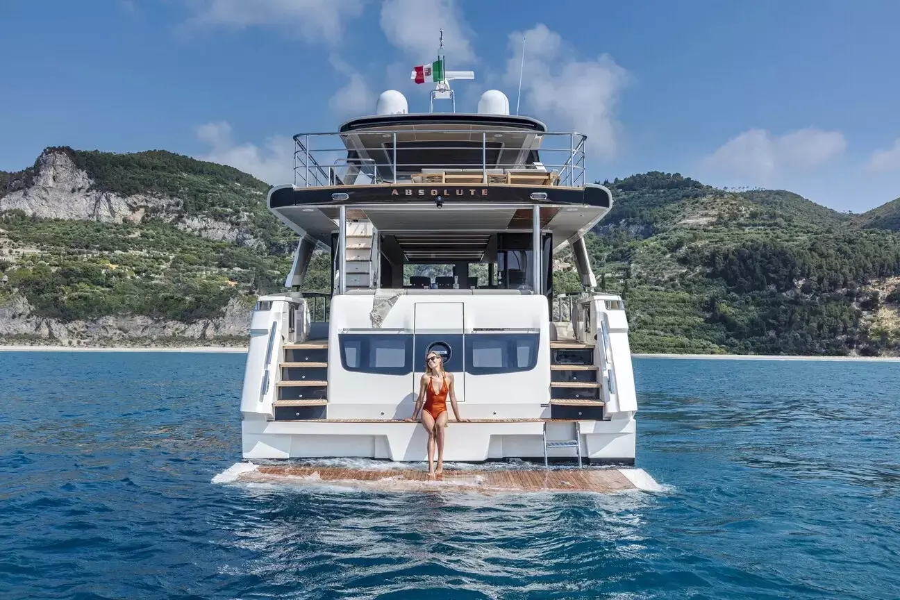 A4A Navetta by Absolute Yachts - Special Offer for a private Motor Yacht Charter in Amalfi Coast with a crew