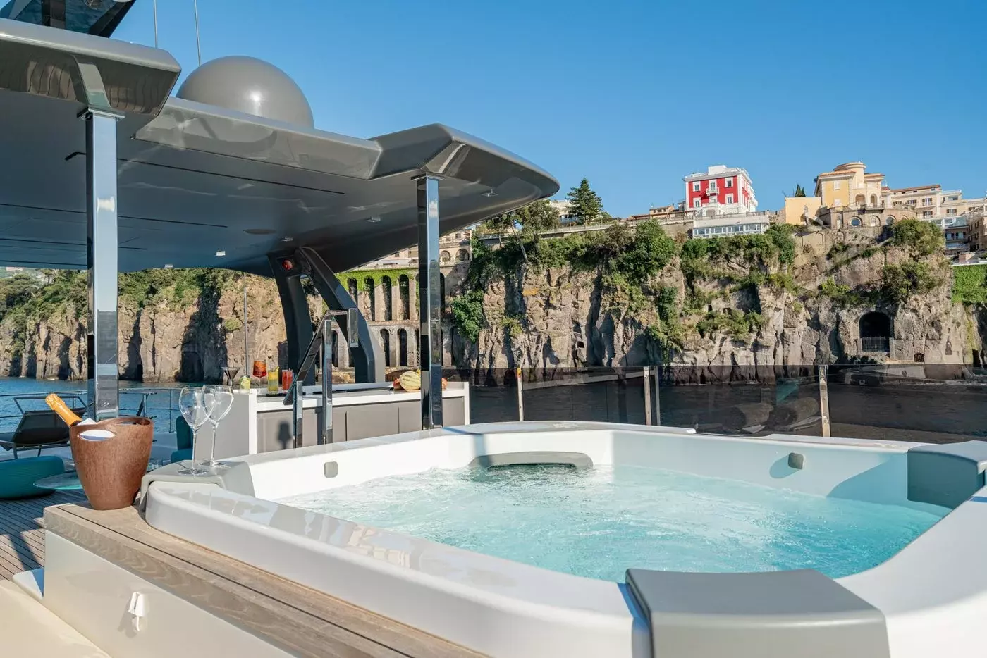 South by Ferretti - Special Offer for a private Superyacht Charter in Naples with a crew