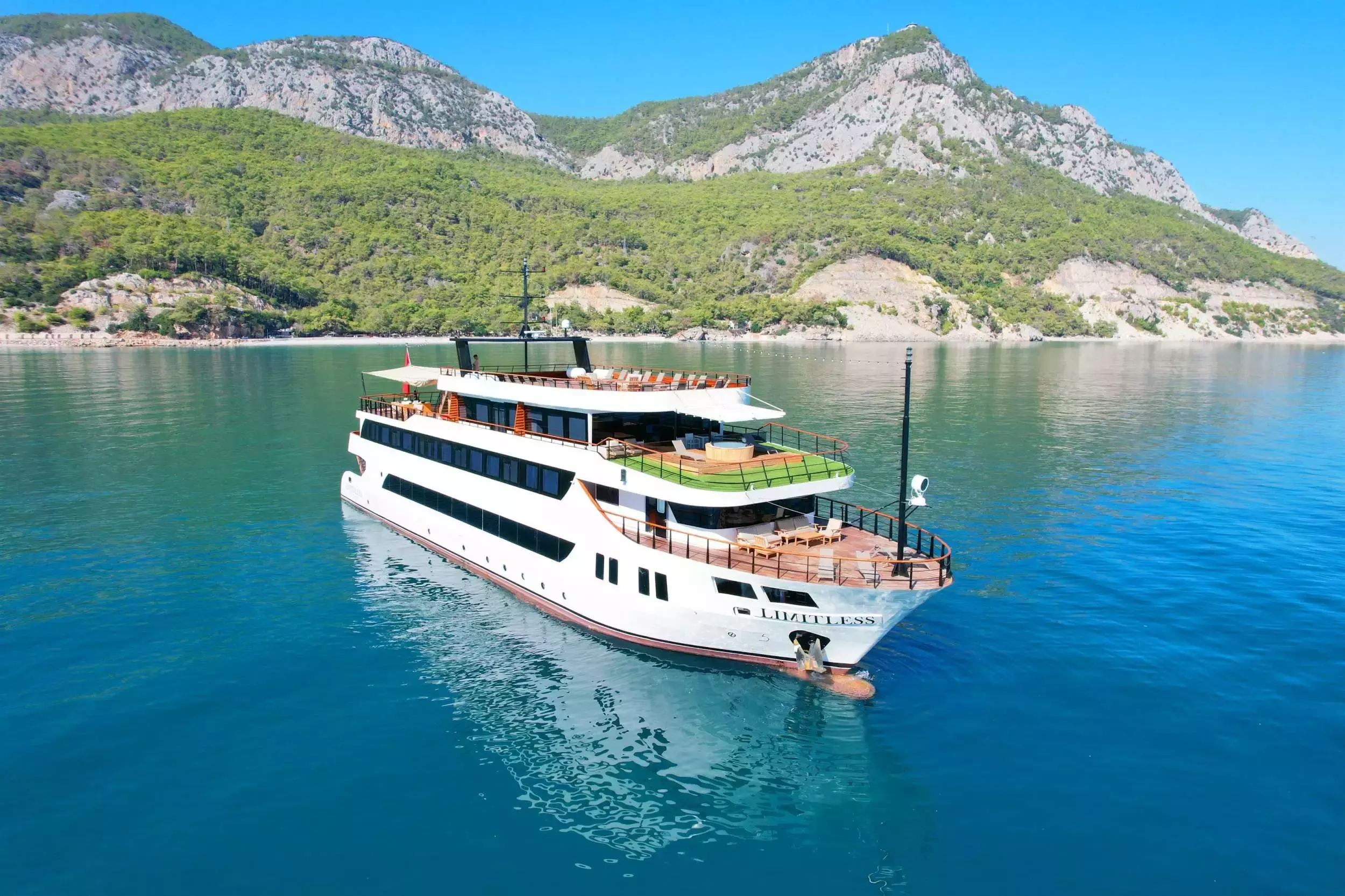 Limitless II by Custom Made - Top rates for a Charter of a private Motor Yacht in Turkey