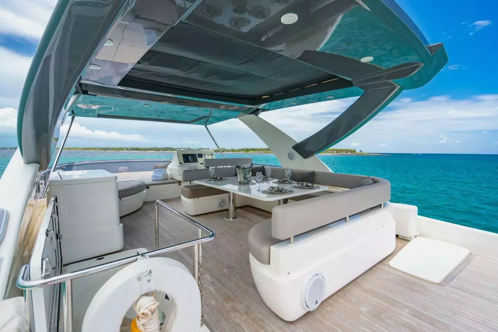 Kudu by Ferretti - Top rates for a Charter of a private Motor Yacht in Florida USA