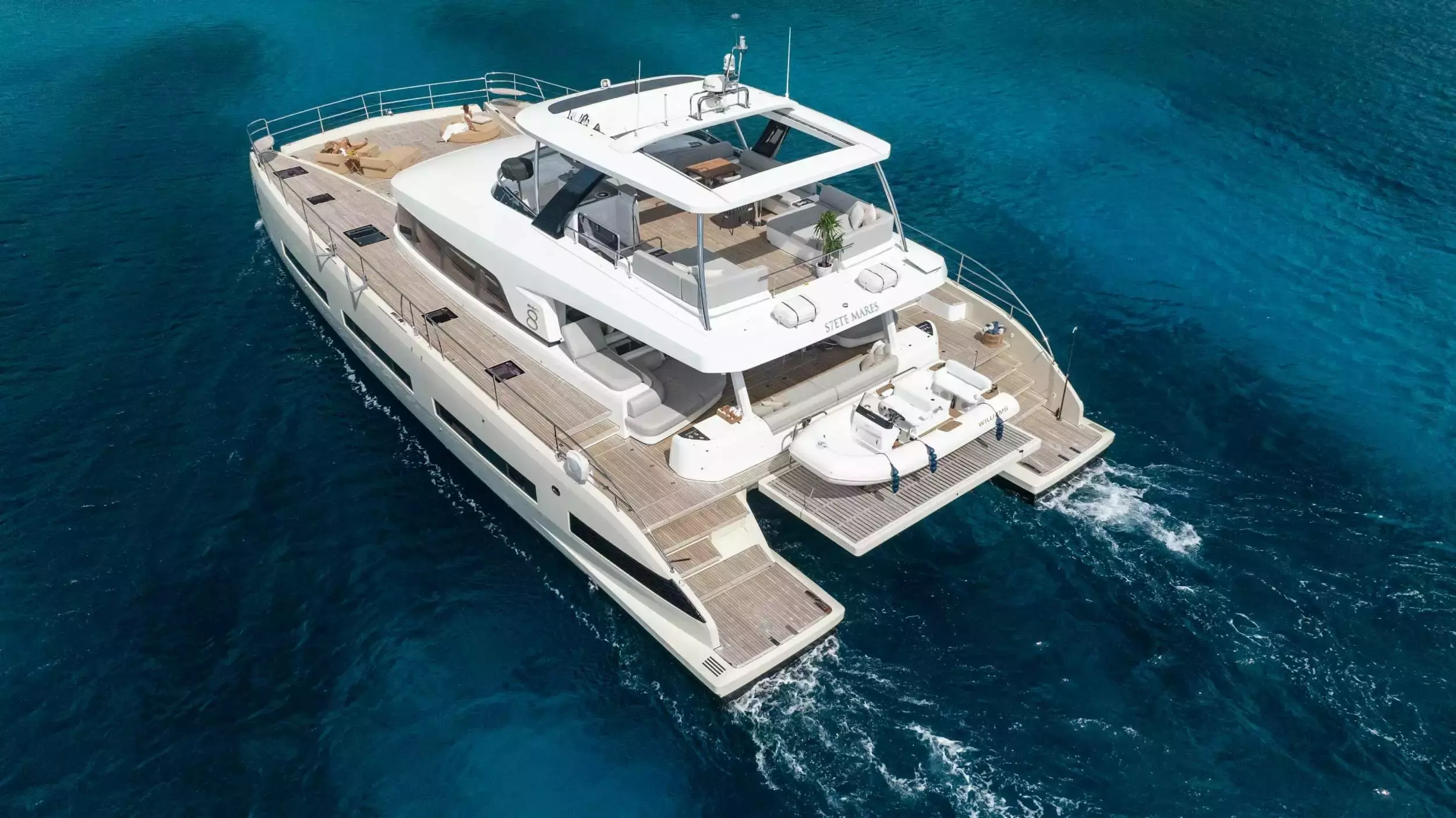 Siete Mares by Lagoon - Private Luxury Catamaran Charter in USVI – Special Offer at Boatcrowd