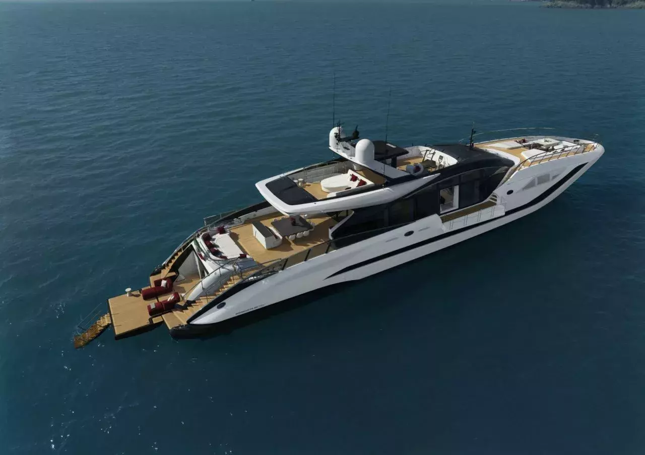 N1 by Mangusta - Special Offer for a private Superyacht Charter in Naples with a crew