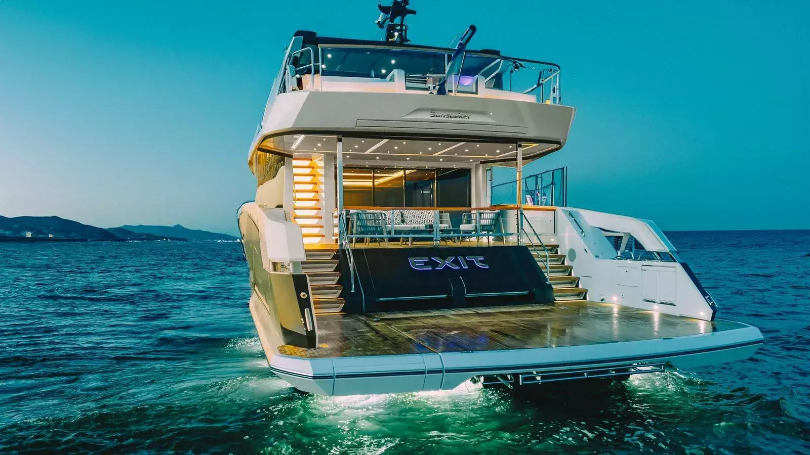 Exit by Sunseeker - Special Offer for a private Motor Yacht Charter in Dubrovnik with a crew