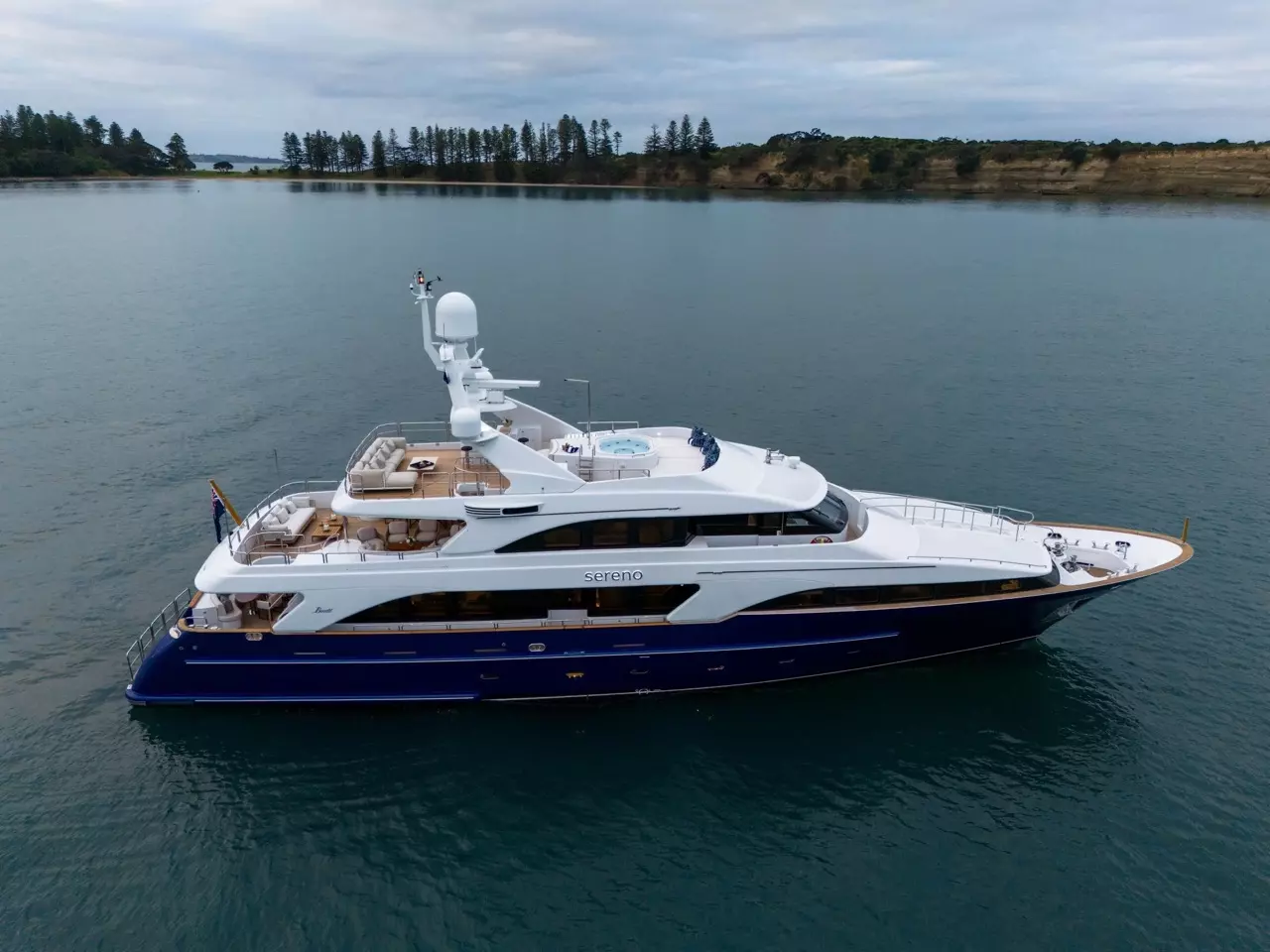 Sereno by Benetti - Top rates for a Charter of a private Superyacht in Fiji
