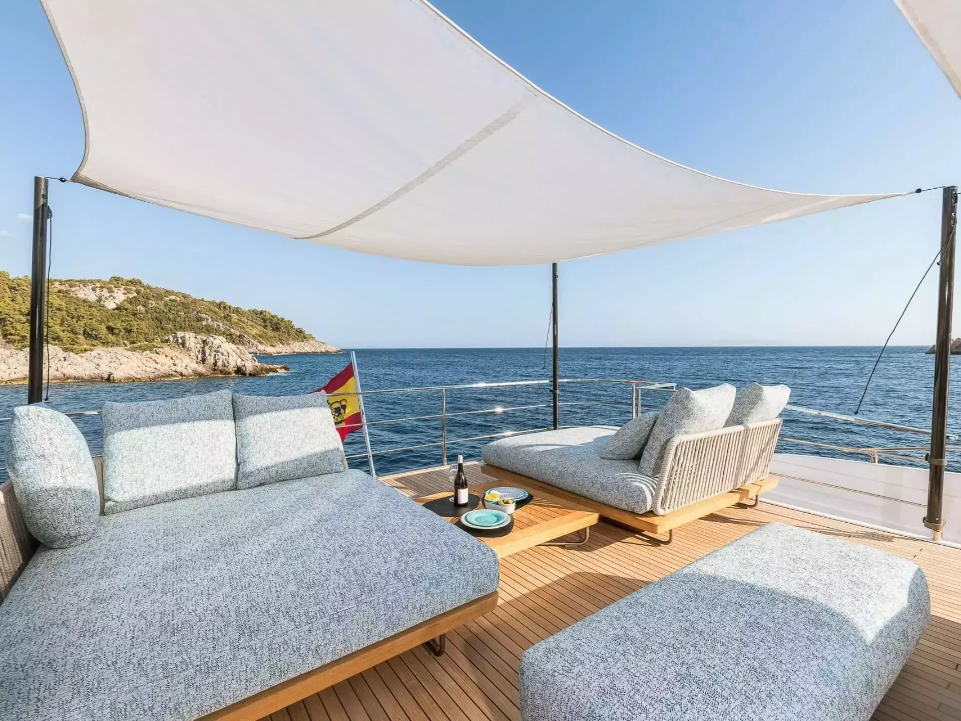 La Morocha by Ferretti - Top rates for a Charter of a private Superyacht in Spain