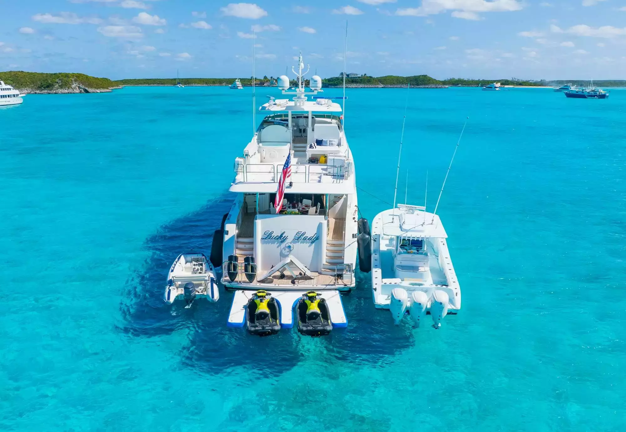 Lucky Lady by Westport - Special Offer for a private Superyacht Charter in Providenciales with a crew