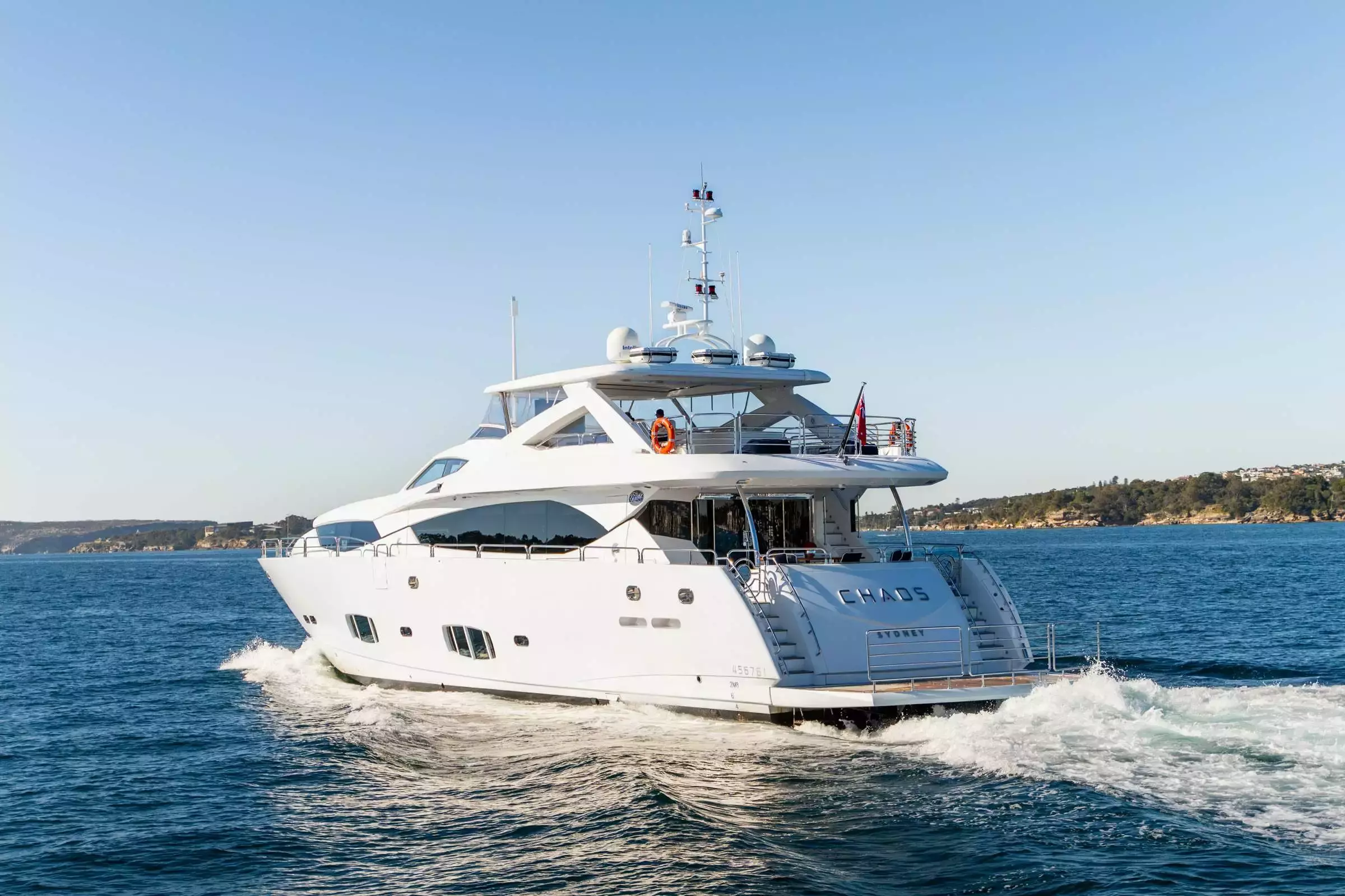 Chaos by Sunseeker - Special Offer for a private Motor Yacht Charter in Brisbane with a crew