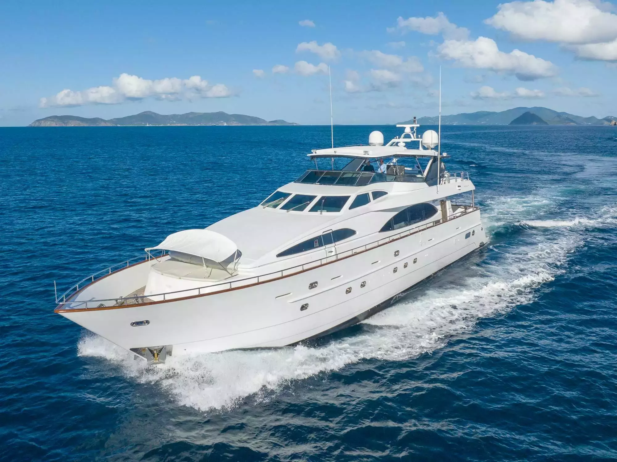 Steeling Time by Azimut - Top rates for a Charter of a private Motor Yacht in St Martin