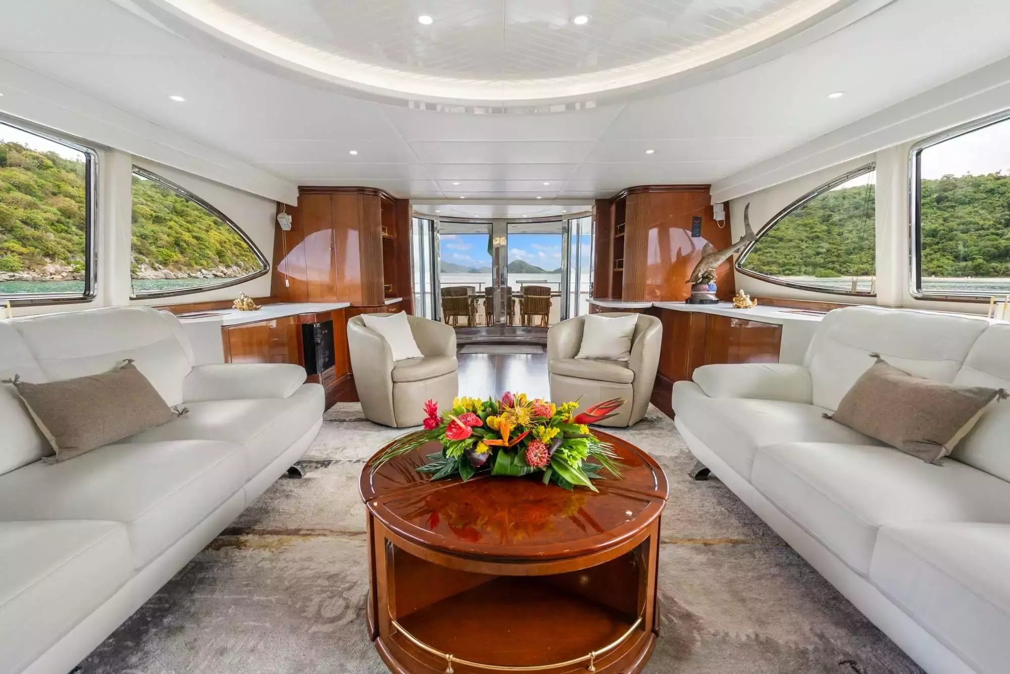 Steeling Time by Azimut - Top rates for a Charter of a private Motor Yacht in St Martin