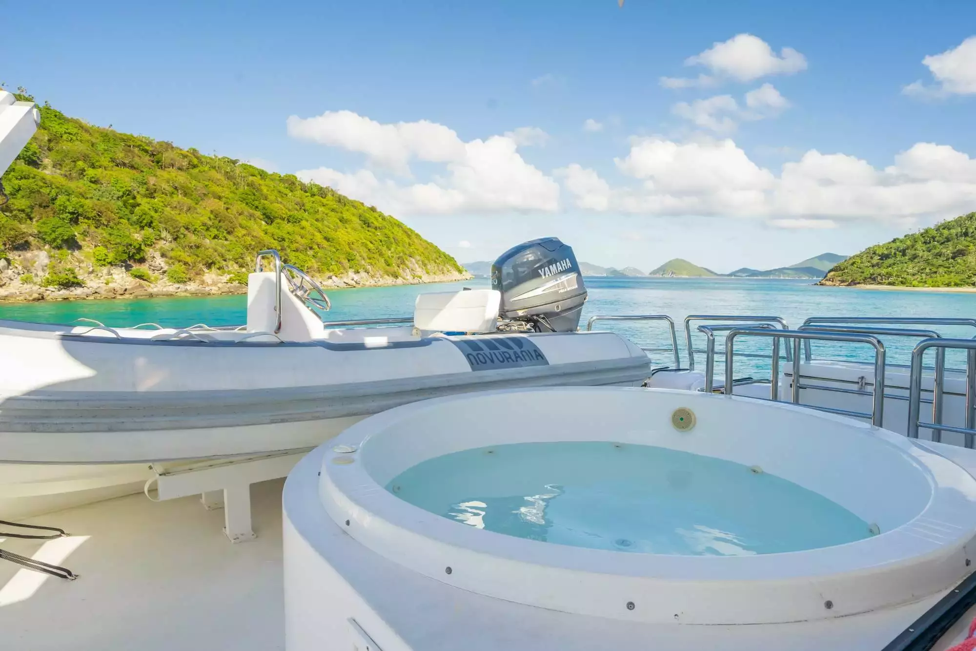 Steeling Time by Azimut - Special Offer for a private Motor Yacht Charter in Gustavia with a crew