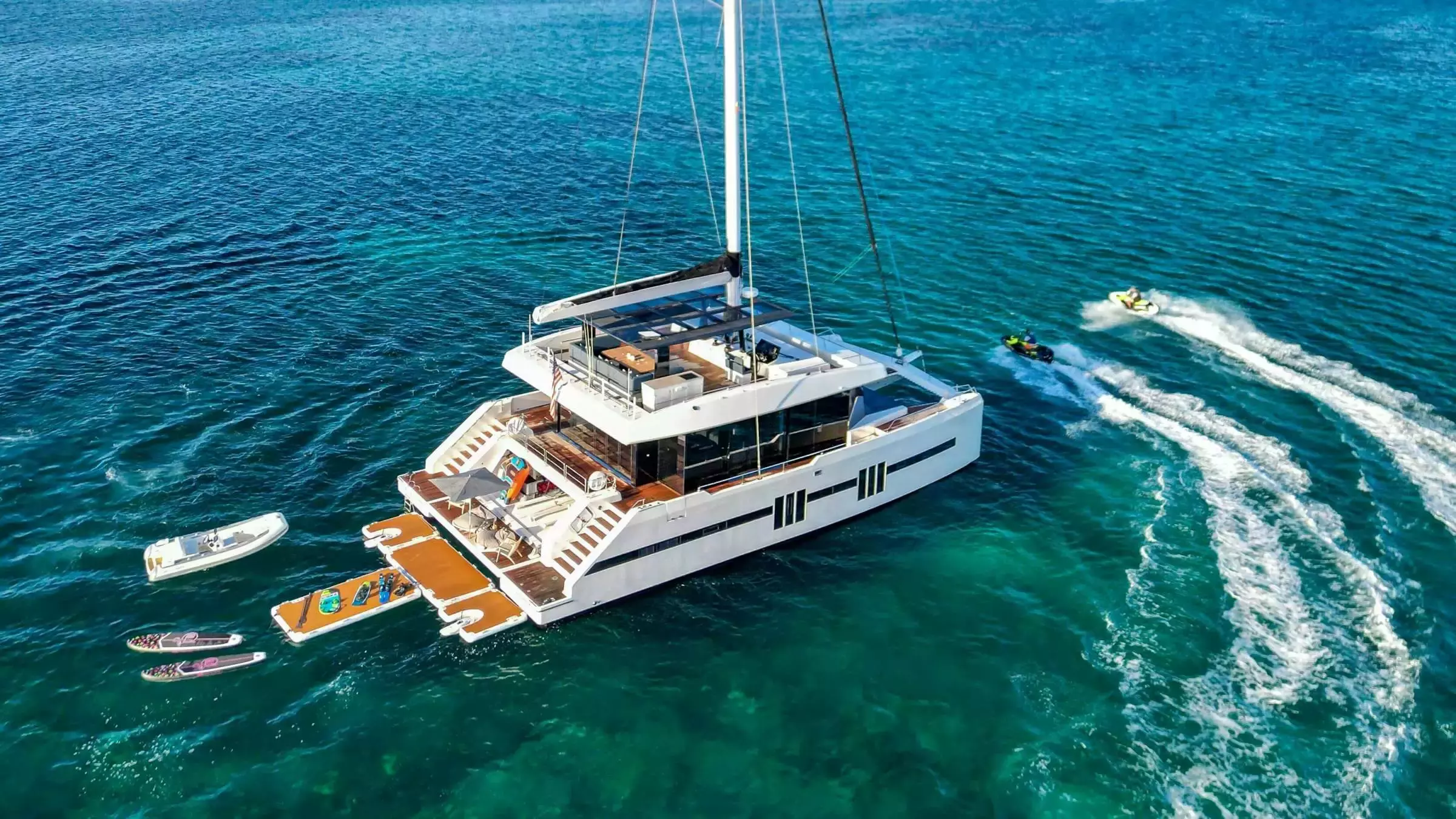 Midori by Sunreef Yachts - Special Offer for a private Luxury Catamaran Rental in Freeport with a crew