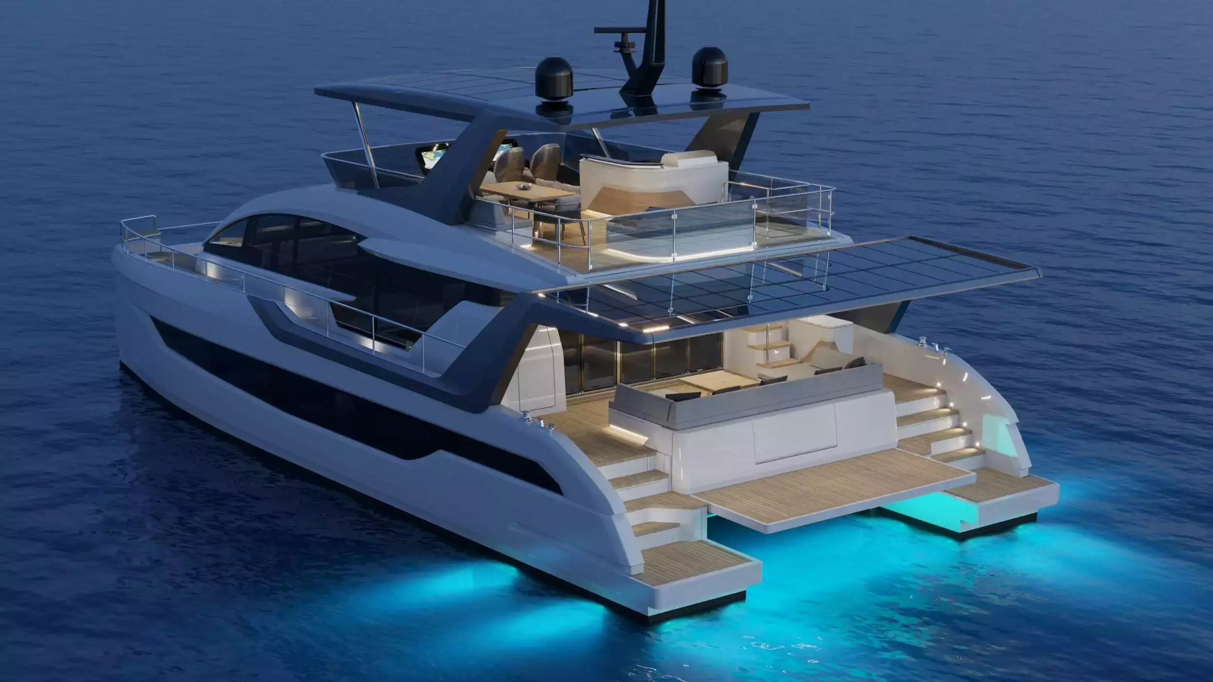 Xquisite Hybrid by Xquisite Yachts – Special Offer on Private Power Catamaran Rental