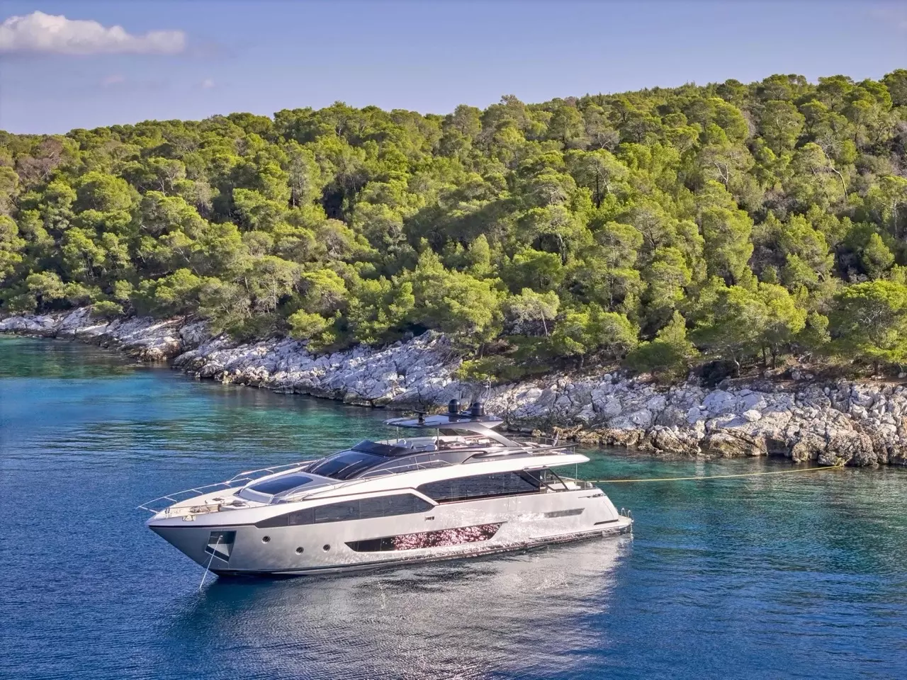 Sylia by Riva – Private Motor Yacht Charter in Lefkada – Special Offer at Boatcrowd
