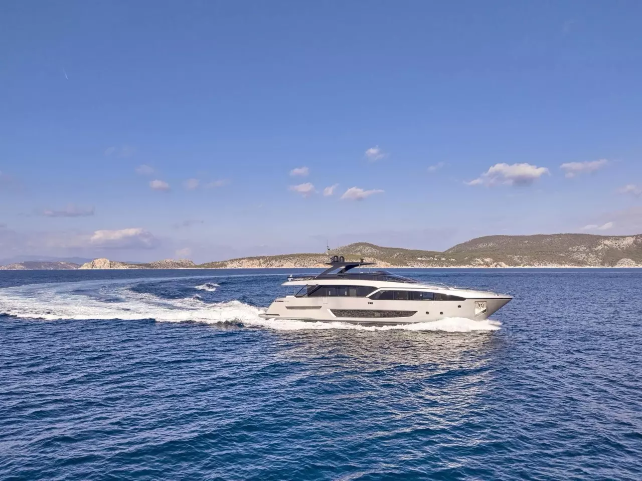 Sylia by Riva – Private Motor Yacht Charter in Lefkada – Special Offer at Boatcrowd