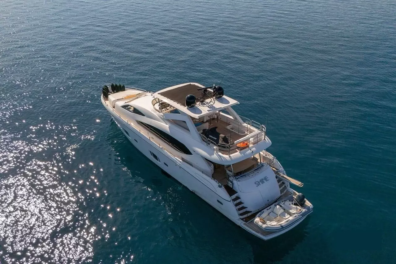 Shine R by Sunseeker – Private Motor Yacht Charter in Corfu – Special Offer at Boatcrowd