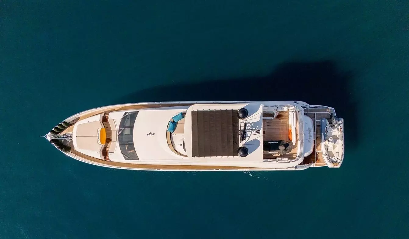 Shine R by Sunseeker – Private Motor Yacht Charter in Corfu – Special Offer at Boatcrowd