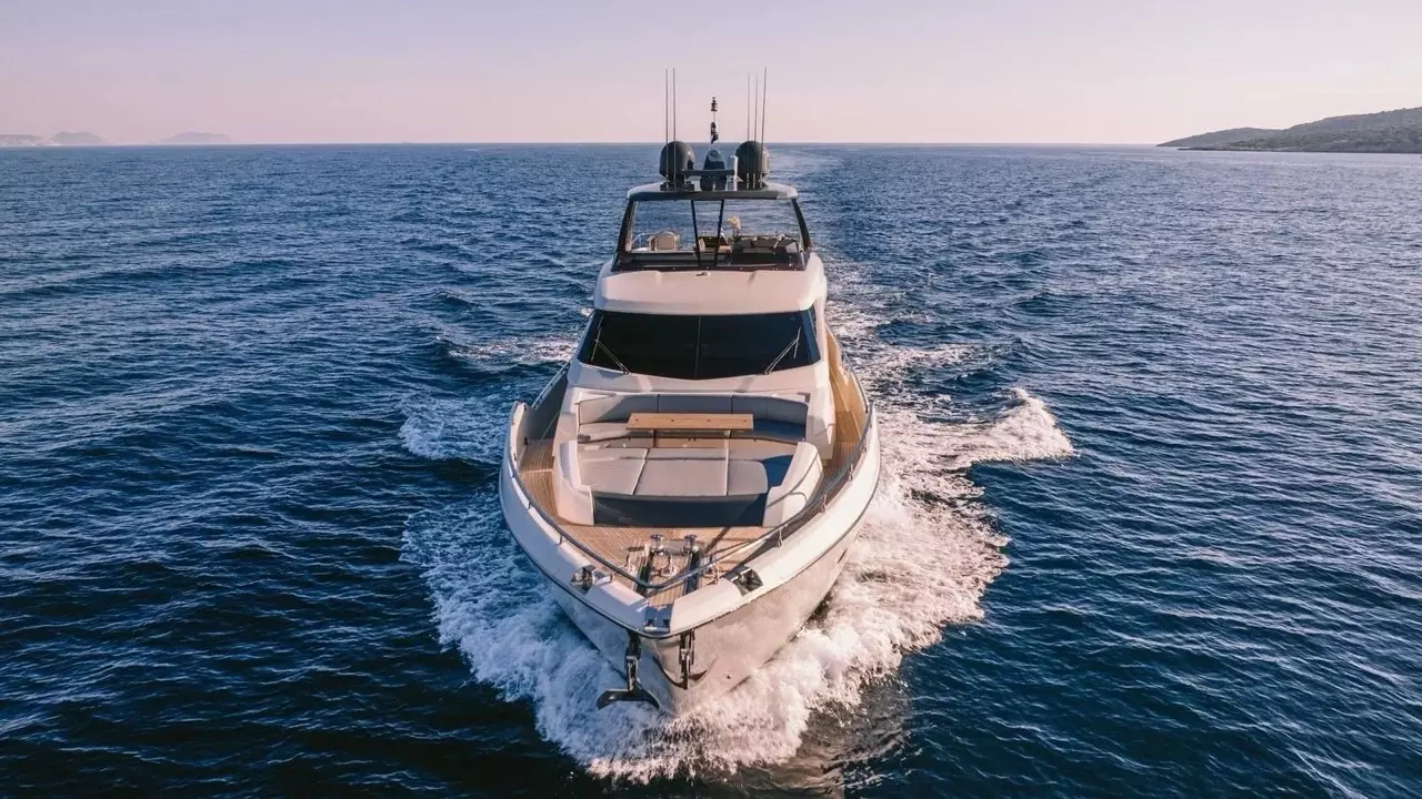 Anassa by Ferretti – Private Motor Yacht Charter in Lefkada – Special Offer at Boatcrowd