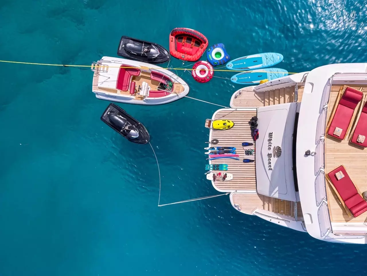 White Pearl I by Sunseeker – Private Superyacht Charter in Lefkada – Special Offer at Boatcrowd