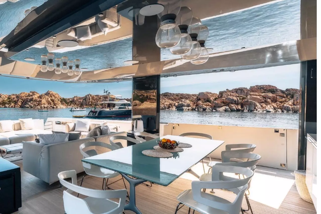 Pangea II by Arcadia – Private Motor Yacht Charter in Sardinia – Special Offer at Boatcrowd